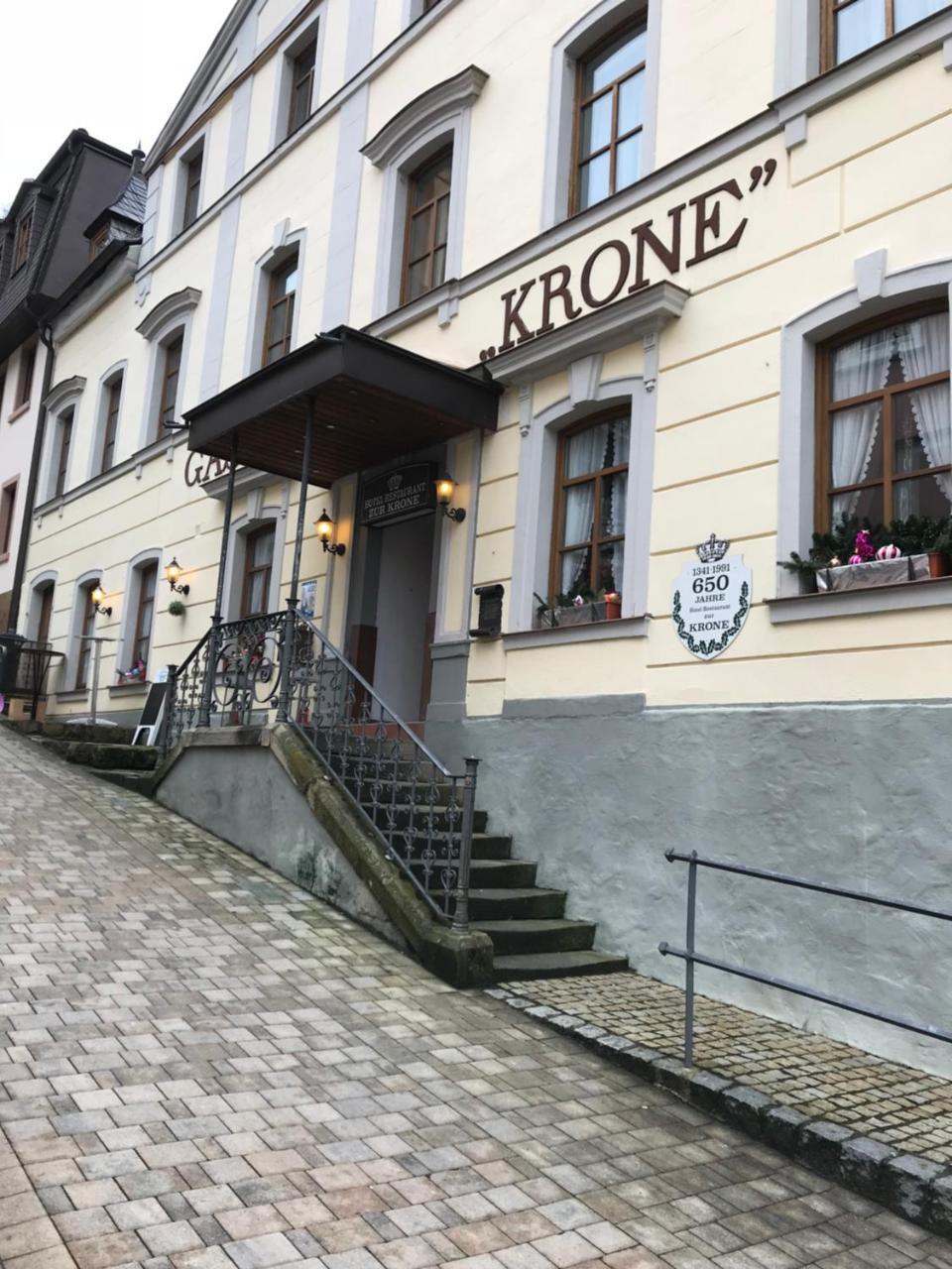 Hotel Zur Krone Bad Brückenau Exteriér fotografie